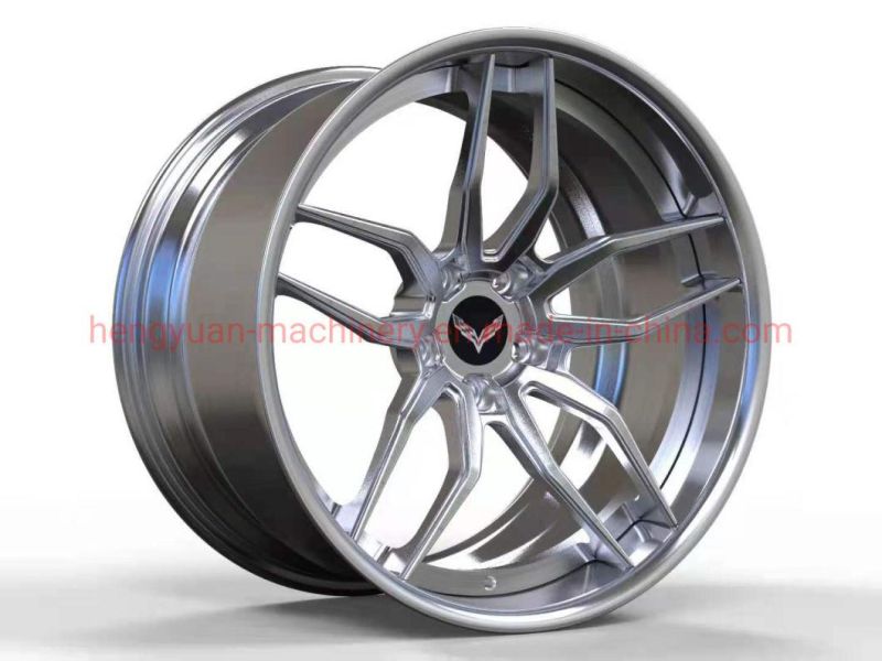 Forged Aluminum Alloy-CNC Processing Auto Parts, Tires, Car Modified Wheels