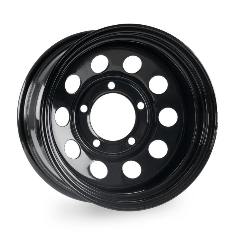 Black Steel Wheels Modular Wheel 17X9" 5X165