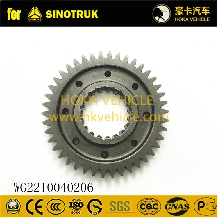 Original Sinotruk HOWO Truck Spare Parts Main Shaft 2ND Gear Wg2210040206 for All Sinotruk Heavy Truck