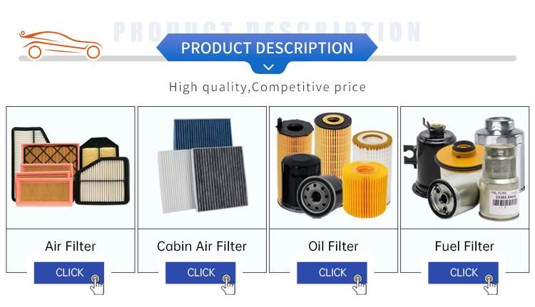 China Air Filter Manufacturer Supply Auto Air Filter OE 17801-74020