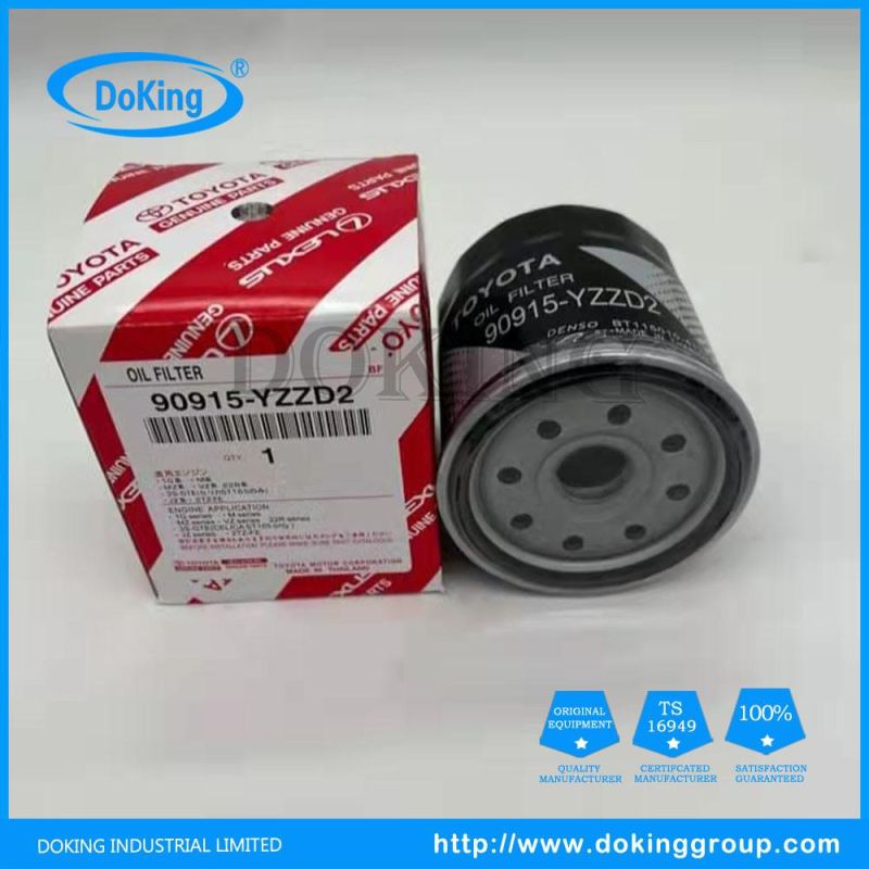 Wholesaler of Auto Parts Oil Filter 90915-Yzzd4 for Toyota