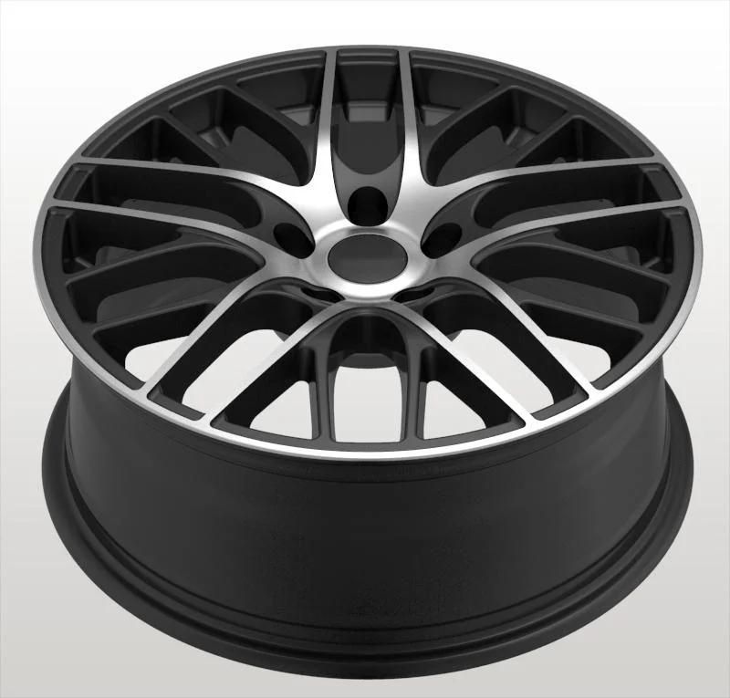 18 Inch 18X7.5 Wheels for Electric Car 5X114.3 Black Machine Face CB 66.1 Car Wheel