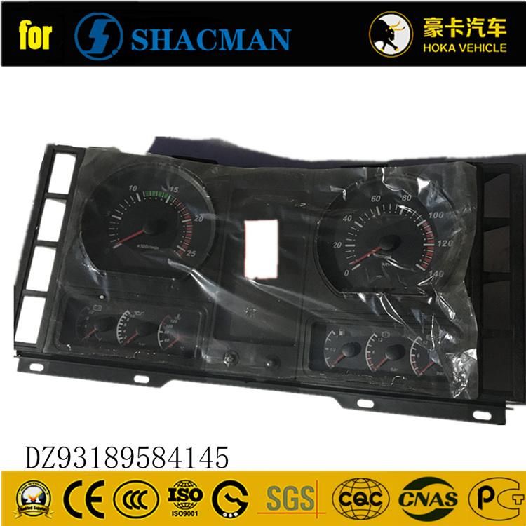 Original Shacman Spare Parts X3000 Combination Panel for Heavy Duty Truck