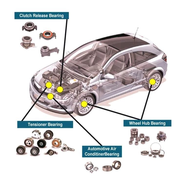 Free Sample Chrome Steel Za 62tka3310 48tka3301 48tkb3302A 48tkb3305D NSK NTN Koyo IKO Clutch Separation Bearing for Nissan