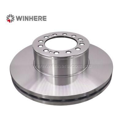 High Quality Painted/Coated Auto Spare Parts Ventilated Brake Disc(Rotor) with ECE R90