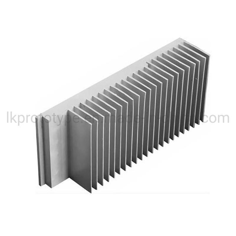 OEM Customized CNC Precision 6063 Aluminum Parts Heatsink/Radiator CNC Machining