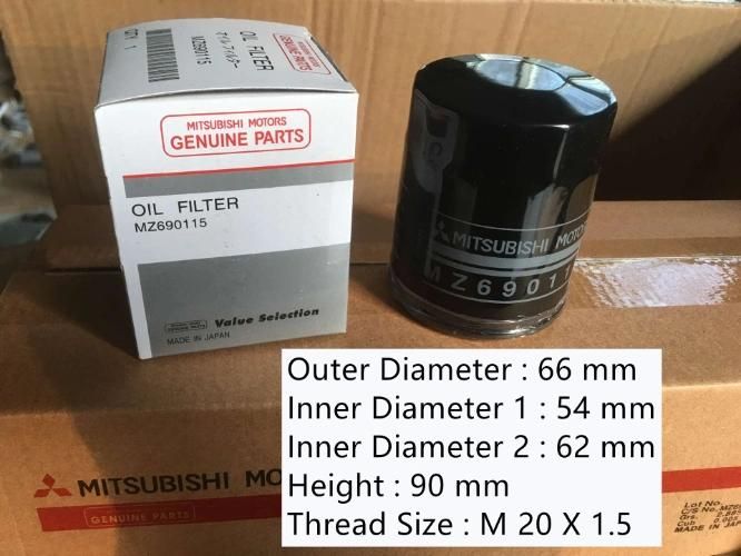 Efficient Oil Filter for Mitsubishi