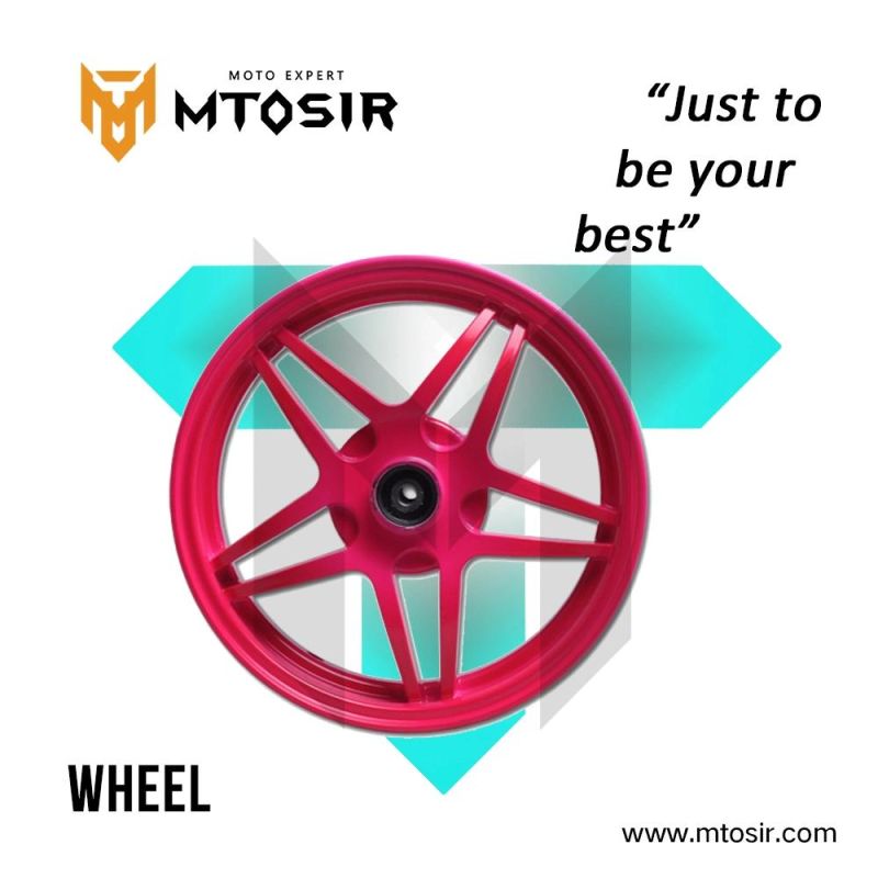 Mtosir High Quality Motorcycle Scooter Spare Parts Wheel Chassis Frame Parts Aluminum Wheel Rims Professional Alloy Wheel Rim Italika Suzuki