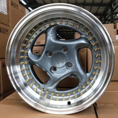 15X8.25 4X100/4X108/4X114.3/5X100 Impact off Road Wheels Wholesale Rims Alloy Wheel Rim for Car Aftermarket Design with Jwl Via