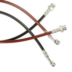 Brake Line High Pressure Colorful Fiber Braid Hydraulic Brake Rubber Hose