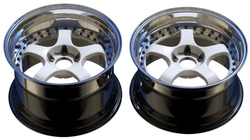 17 18 19 20 21 22 Inch Aviation Aluminum Alloy 6061 PCD5X120 Forged Car Rims