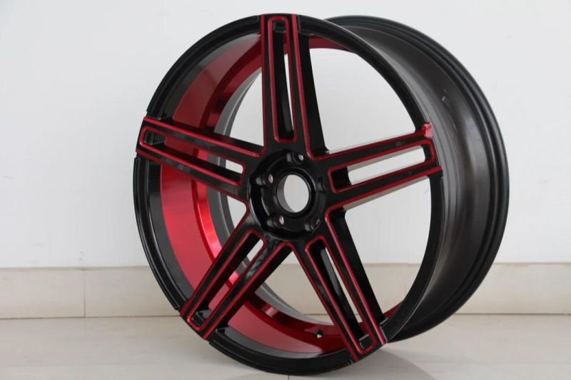 20*8.5 20*9.5 Staggered Alloy Wheel Rim with Milled