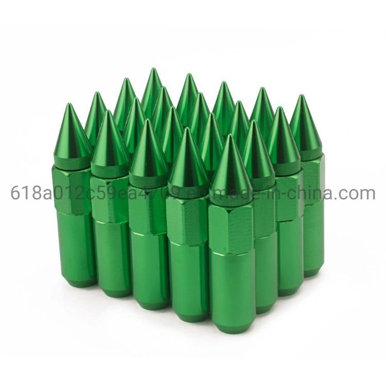 Aluminum 20PCS Spike Wheel Lug Nut M12X1.5/M12X1.25 Racing Lug Nuts