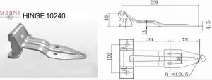 Truck and Trailer Hinge