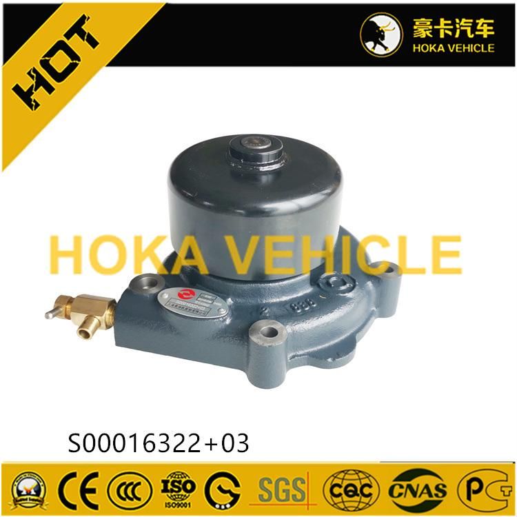 Diesel Engine Spare Parts Water Pump S00016322+03 for Sdec Power Engine