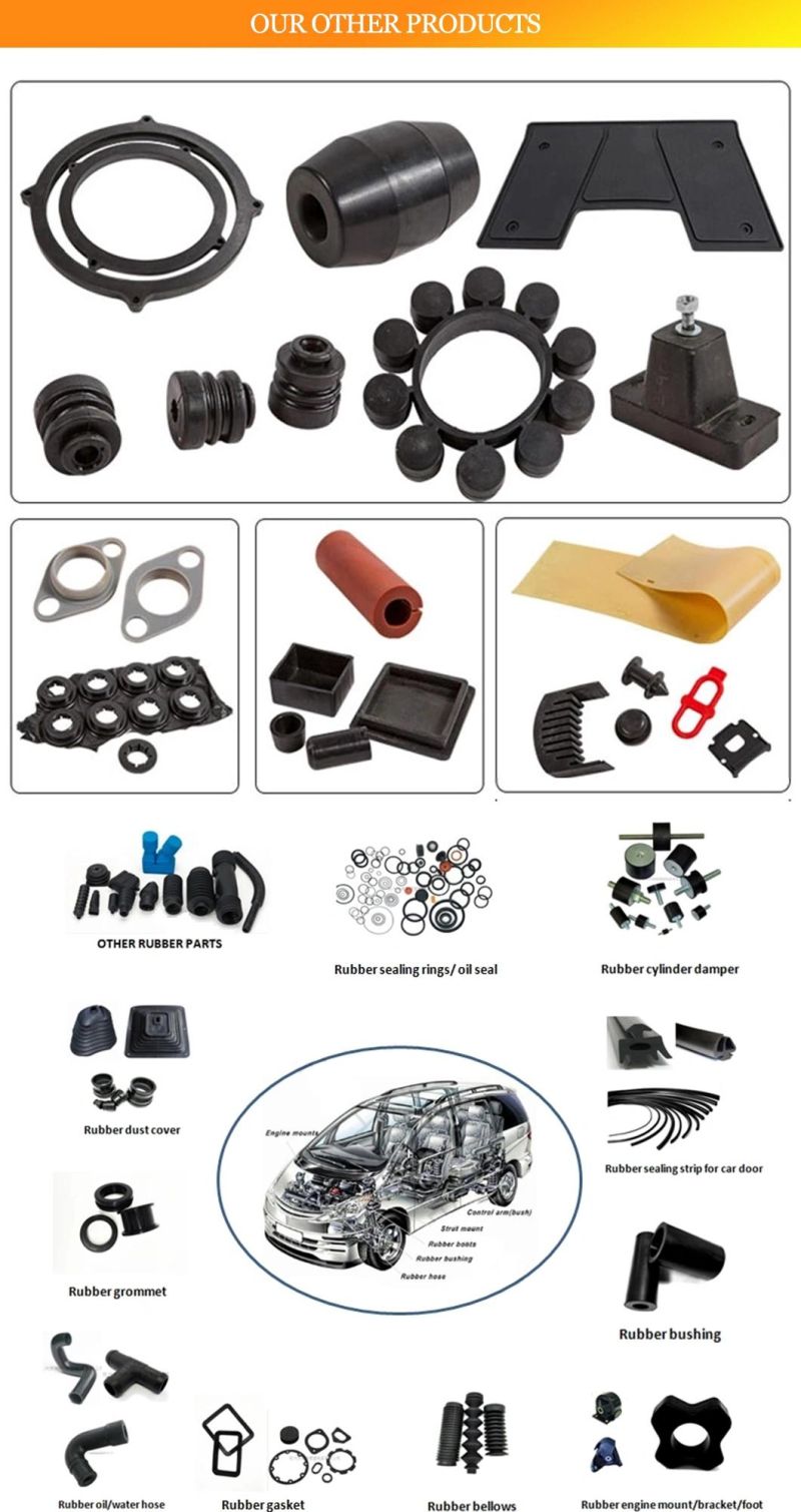 Hot Sale NBR EPDM Metal Bonded Rubber Parts for Auto and Industrial