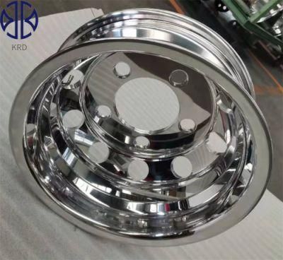 5.5j-16 Repilica OEM Brand Bus Truck Trailer Polished Forged Aluminum Alloy Wheel Rim