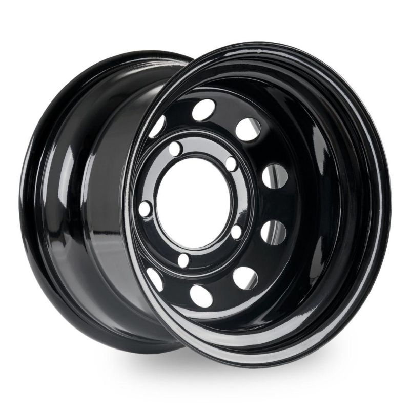 Black Steel Wheels Modular Wheel 16X10" 5X165