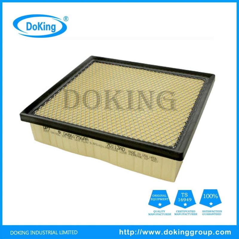 High Quality Auto Parts Air Filter 4861756AA for Trucks/Cars/Excavators