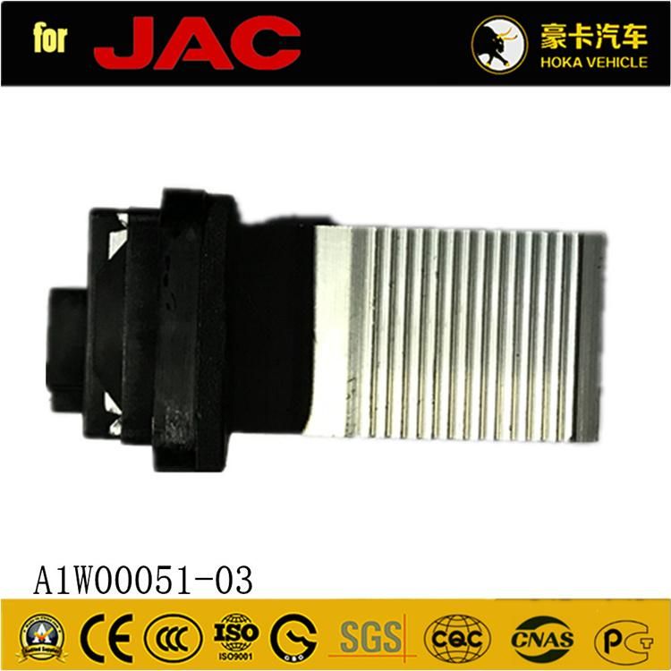 Original JAC Heavy Duty Truck Spare Parts Warm Air Resistance A1w00051-03