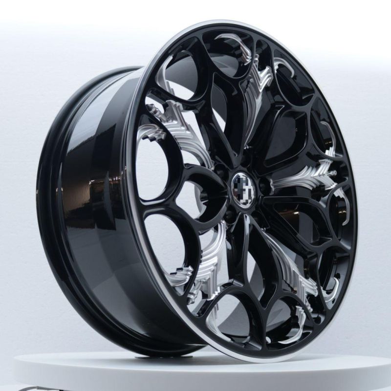 Manufacturer 18X8.5 18X9.5 5X112 Silver Matt Black Gunmetal Machine Face Car Aluminium Alloy Wheels Car Forged Wheels