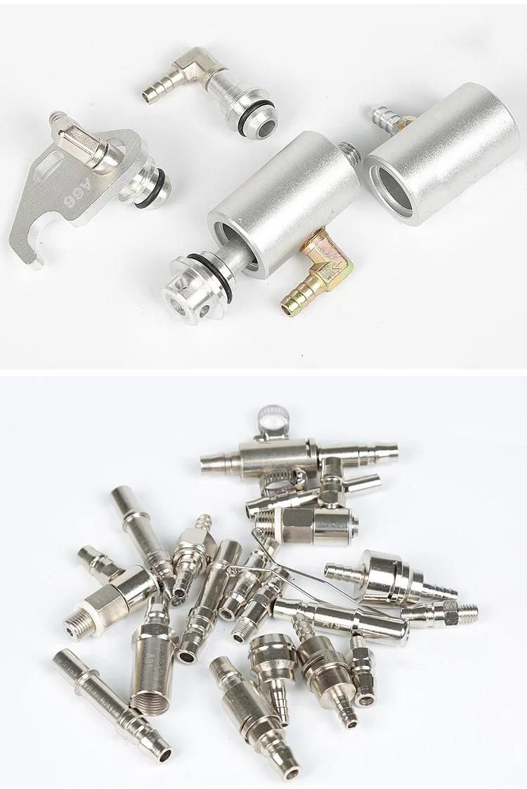 Aluminum Connector for Automatic Transmission Fluid Exchanging Machine Oil Exchanger 130PCS