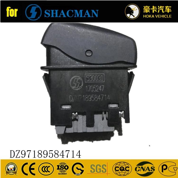 Original Shacman Spare Parts X3000 Auxiliary High Beam Switch for Shacman Heavy Duty Truck