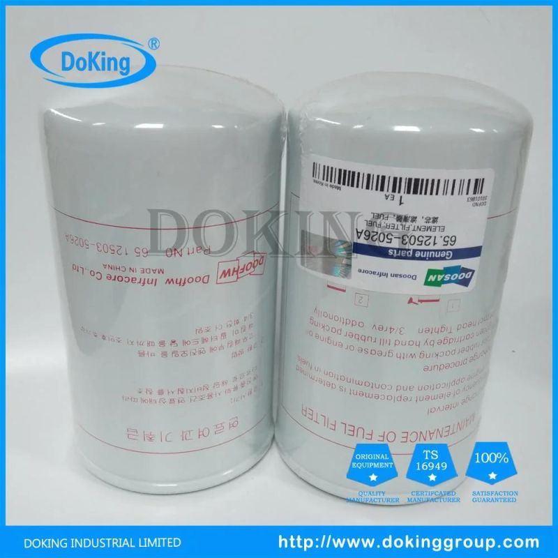 High Quality Truck Fuel Filter 65.12503-5026A for Doosan