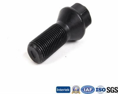 High Strengthened Black Wheel Hub Bolt