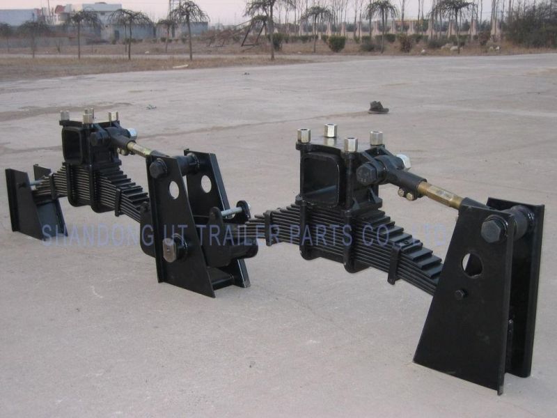 Germany Design Leaf Spring Suspension Two-Axle / Three-Axle / Four-Axle for Truck and Trailer