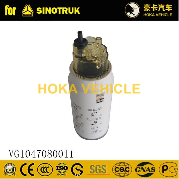 Original Sinotruk HOWO Truck Spare Parts Filter Elemement and Filter Cup Assembly  Vg1047080011 for All Sinotruk Heavy Truck