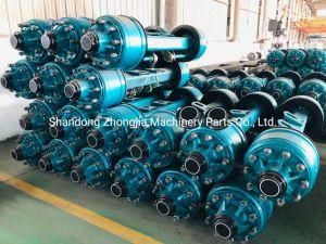 American Inboard Drum Axle 13t 15t 16t Semi-Trailer Axle Manufacturer