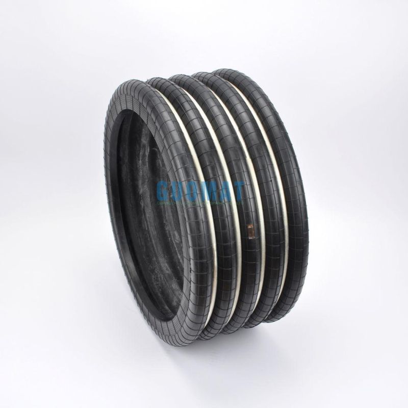 Quintuple Convoluted Air Suspension Spring S-600-5 Natural Rubber Bellows Airbags