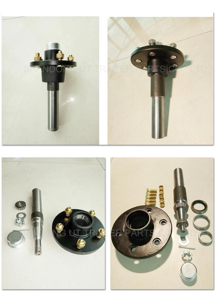 6 Studs Farm Trailer Stub Axle
