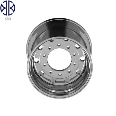 22.5X14 22.5&quot; Truck Trailer Wheel Hub Agriculture Tyre Tire OTR Aluminum Alloy Wheel Rim