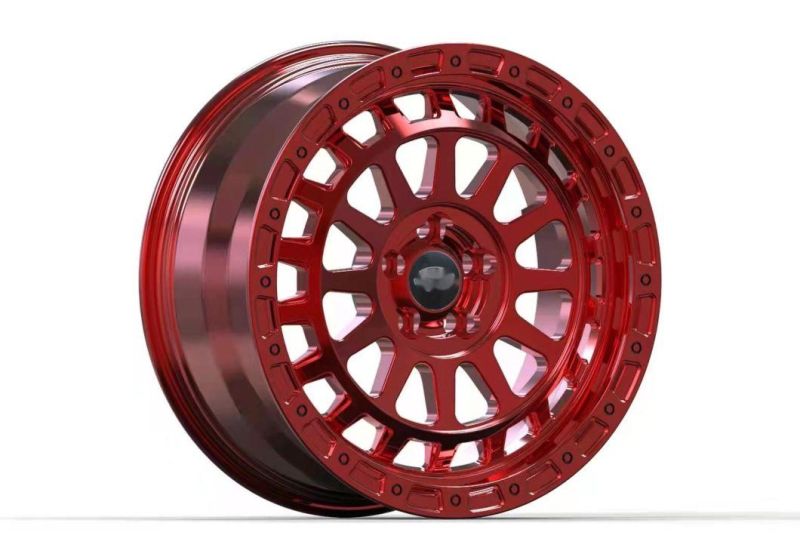 17" 20" 4X4 Alloy Wheels with PCD 6X139.7 5X127 6X135 5X139.7