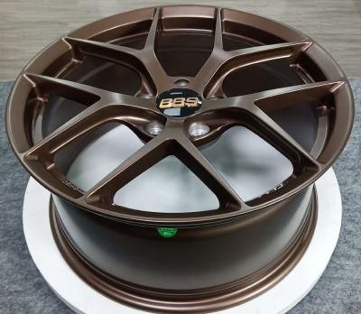 Forged T6061 Alloy Rims Sport Aluminum Wheels for Customized Mag Rims Alloy Wheels Rims Wheels Forged Aluminum with Matt Bronze