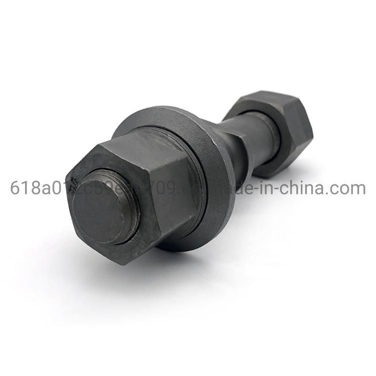 High Strength Grade10.9 Lock Wheel Hub Stud Bolt, Heavy Duty Truck Parts Wheel Bolt and Nut