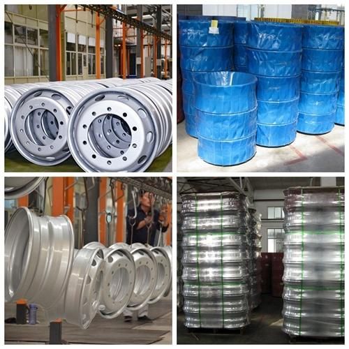 11.75X22.5 Steel Wheels for Truck Tyres