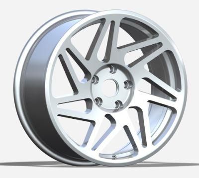 New Design High Quality 17 to 26 Inch Customized 2 Pieces Forged Split Wheel Deep Dish 5X112 5X114.3 5X130 Alloy Wheel