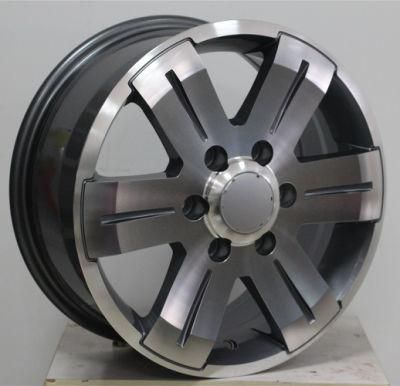 for Benz 16X7.0 Inch Grey Machine Face Passenger Car Alloy Wheel Rim 5X130/6X130