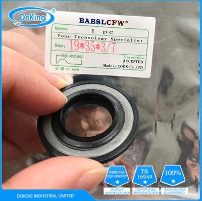 Single/Double Lip Oil Seal with High Pressure Temperature 19.00X35.00X3/7