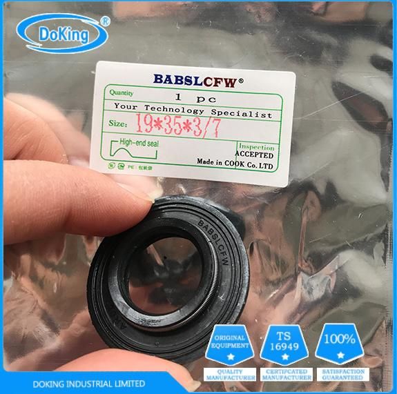 Single/Double Lip Oil Seal with High Pressure Temperature 19.00X35.00X3/7