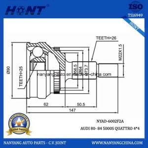 CV Cardan Within High Qulaity for Audi Quattro