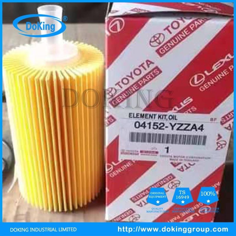 Wholesale Supplier Auto Parts Oil Filter 04152-Yzza5 for Toyota