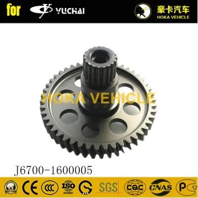 Original Yuchai Engine Spare Parts Hydraulic Pump Gear J6700-1600005 for Heavy Duty Truck