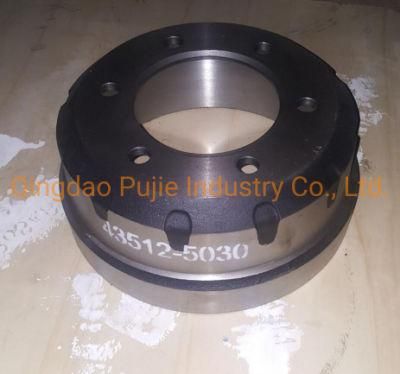 Painting OE 435125030 Hino Truck Front Brake Drum