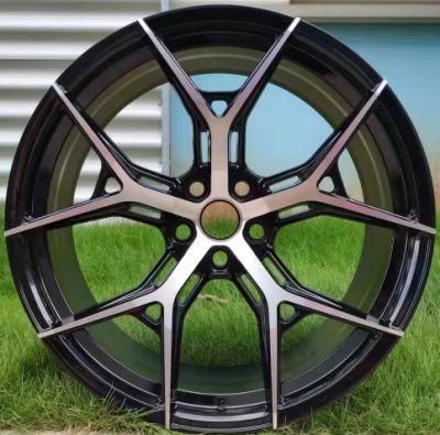 Aftermarket Car Accessories 5 Spokes 22 Inch Alloy Passenger Car Wheels