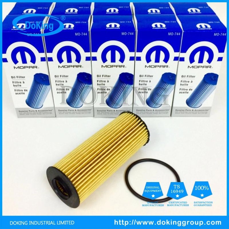 Gngine Auto Parts Oil Filter Mo-744 for Cars with Good Price