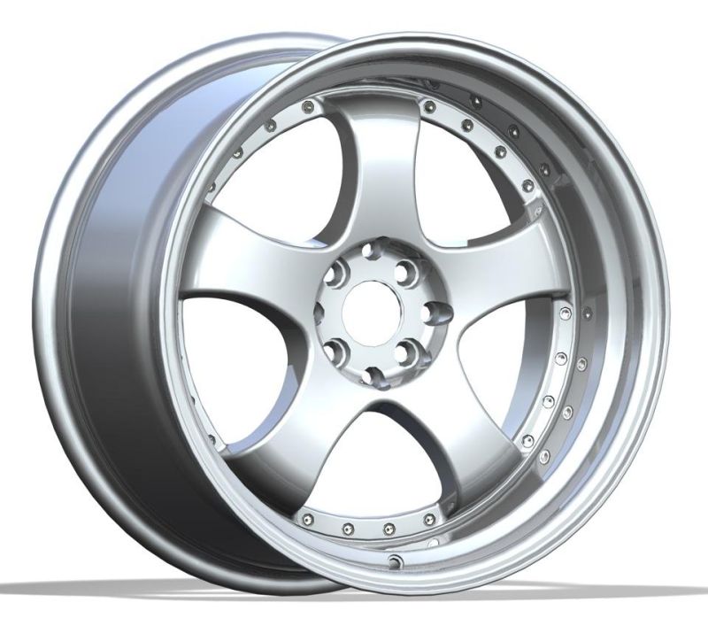 Gunmedal Colored 15 Inch 114.3 Aftermarket Alloy Wheels China